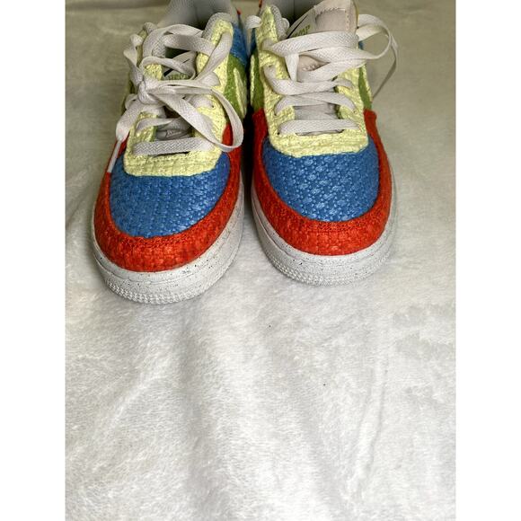 New Nike Air Force 1 Low Hemp Multi-Color (GS) Size 5 - Picture 3 of 8